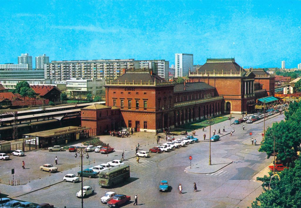 Glavni kolodvor oko 1975. godine